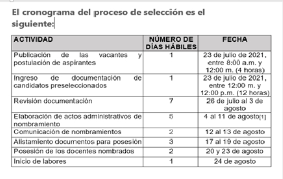 Calendario