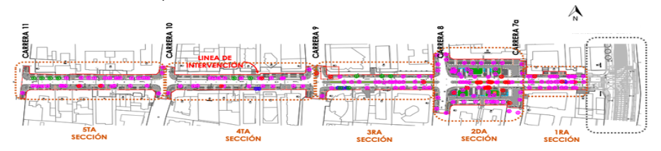 Calle 85, entre carrera 7 y carrera 11