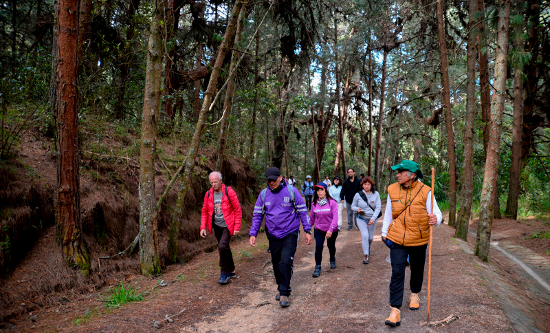 Caminata ecológica Parque El Guavio - Eje Ambiental