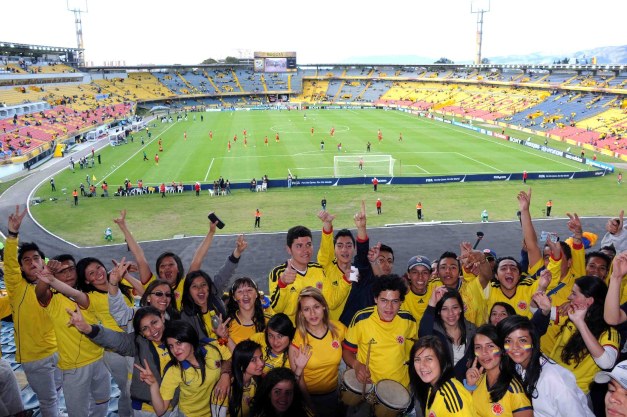 El Campín partido Colombia