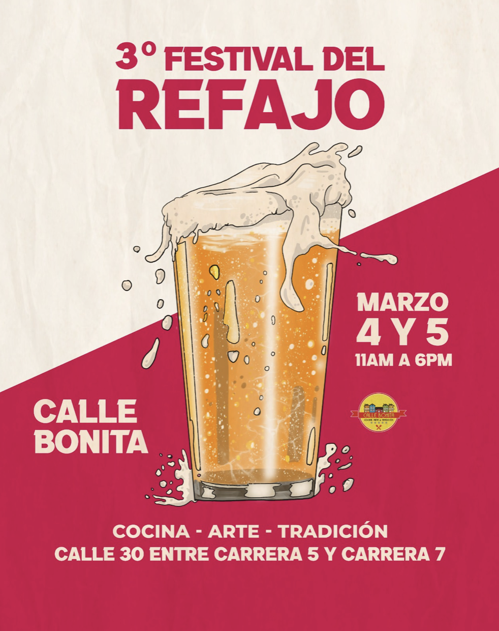 flyer festival refajo