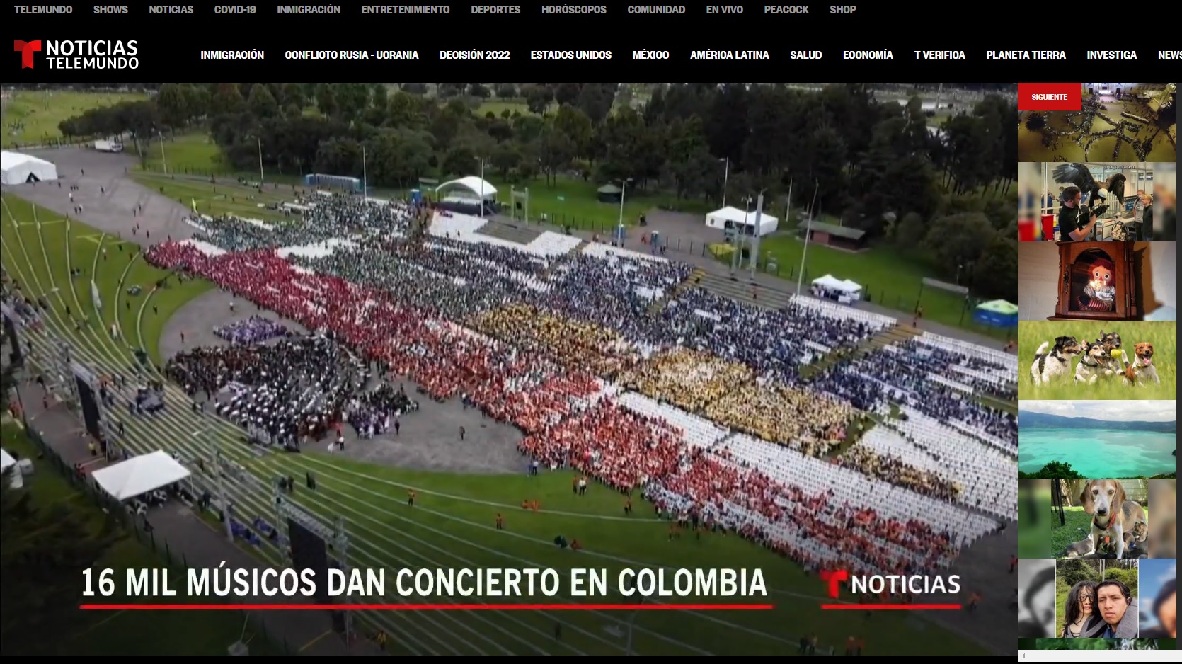 Captura de Pantalla - Telemundo de México