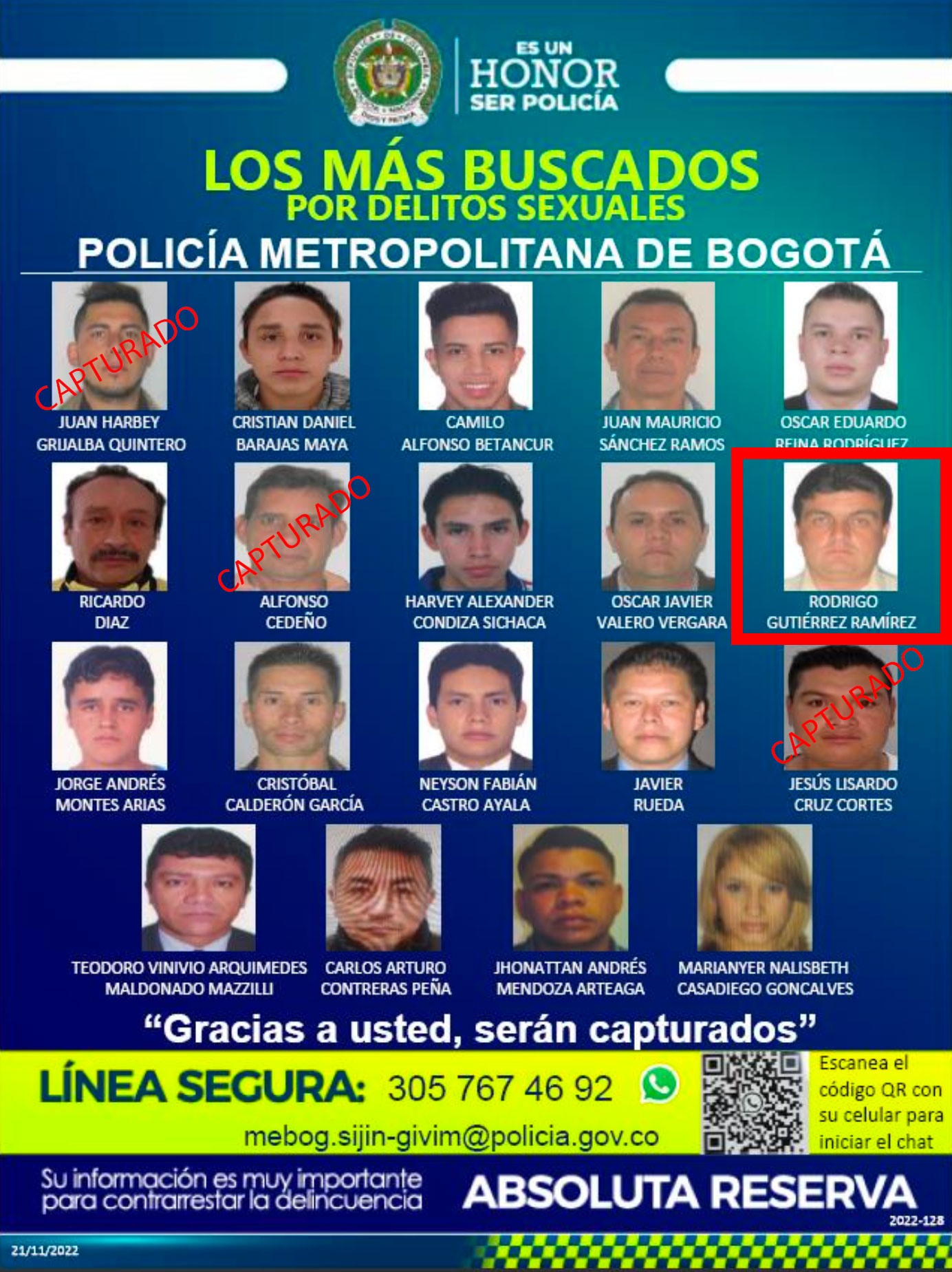 Cartel mas buscados