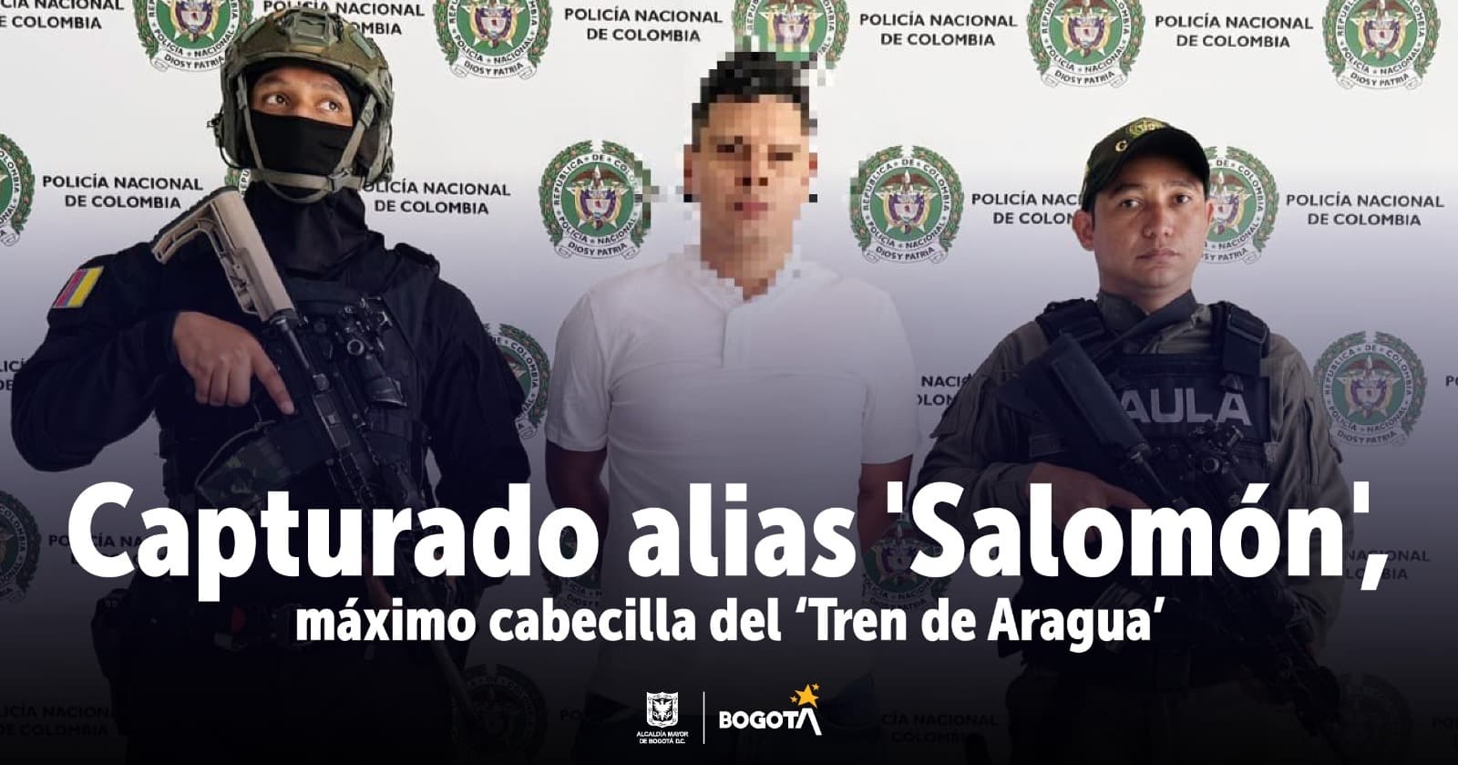 Cayó el máximo cabecilla del Tren de Aragua en Colombia: alias Salomón