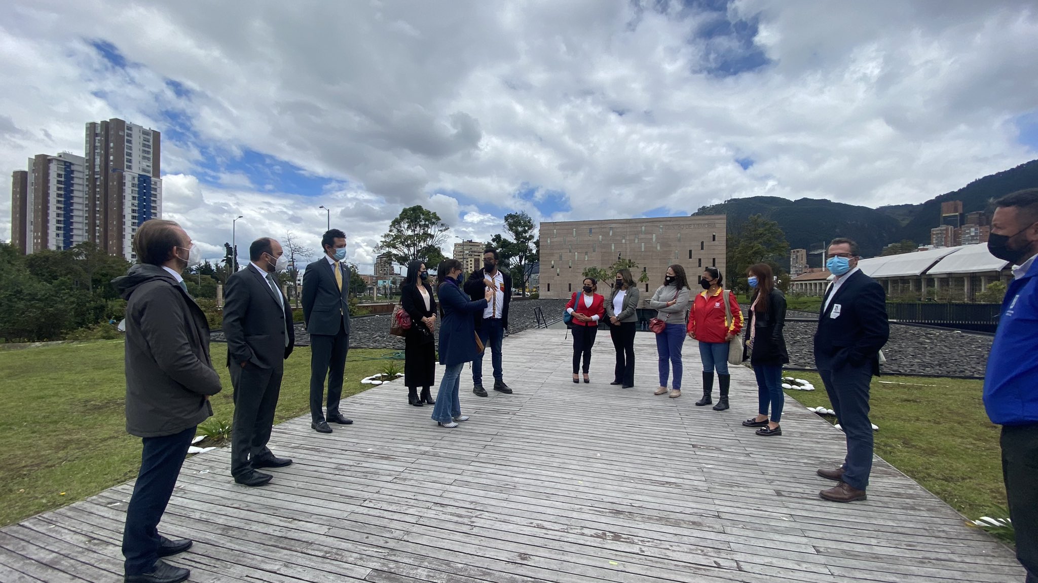 Visita al centro de memoria