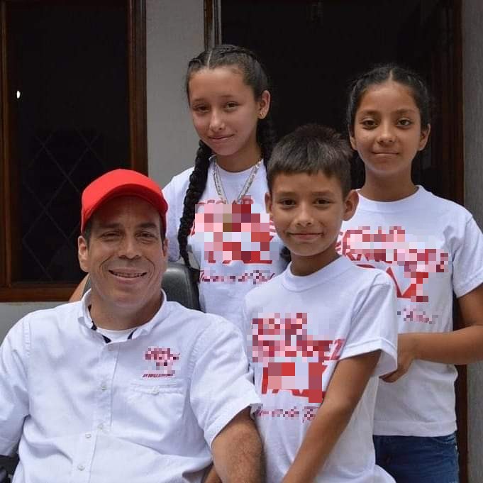 César Bermúdez e hijos