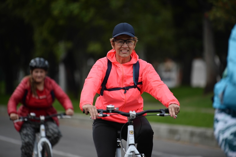 Puntos de Bogotá en Bici en la Ciclovía