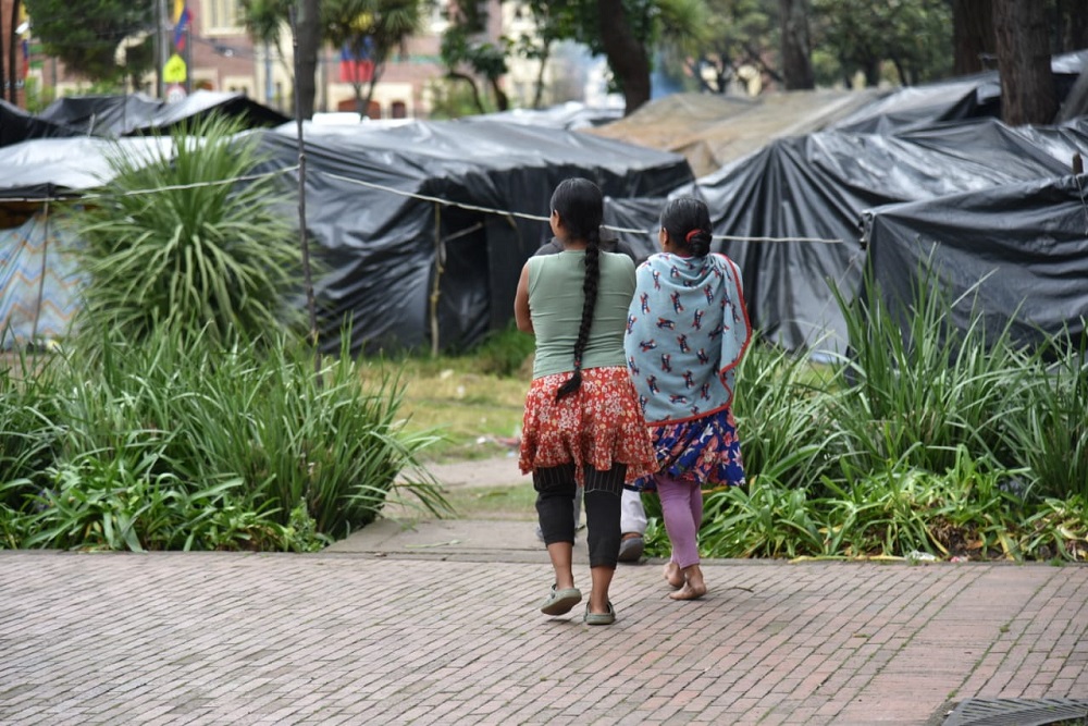 Hecho de violencia contra adolescente emberá asentada Parque Nacional