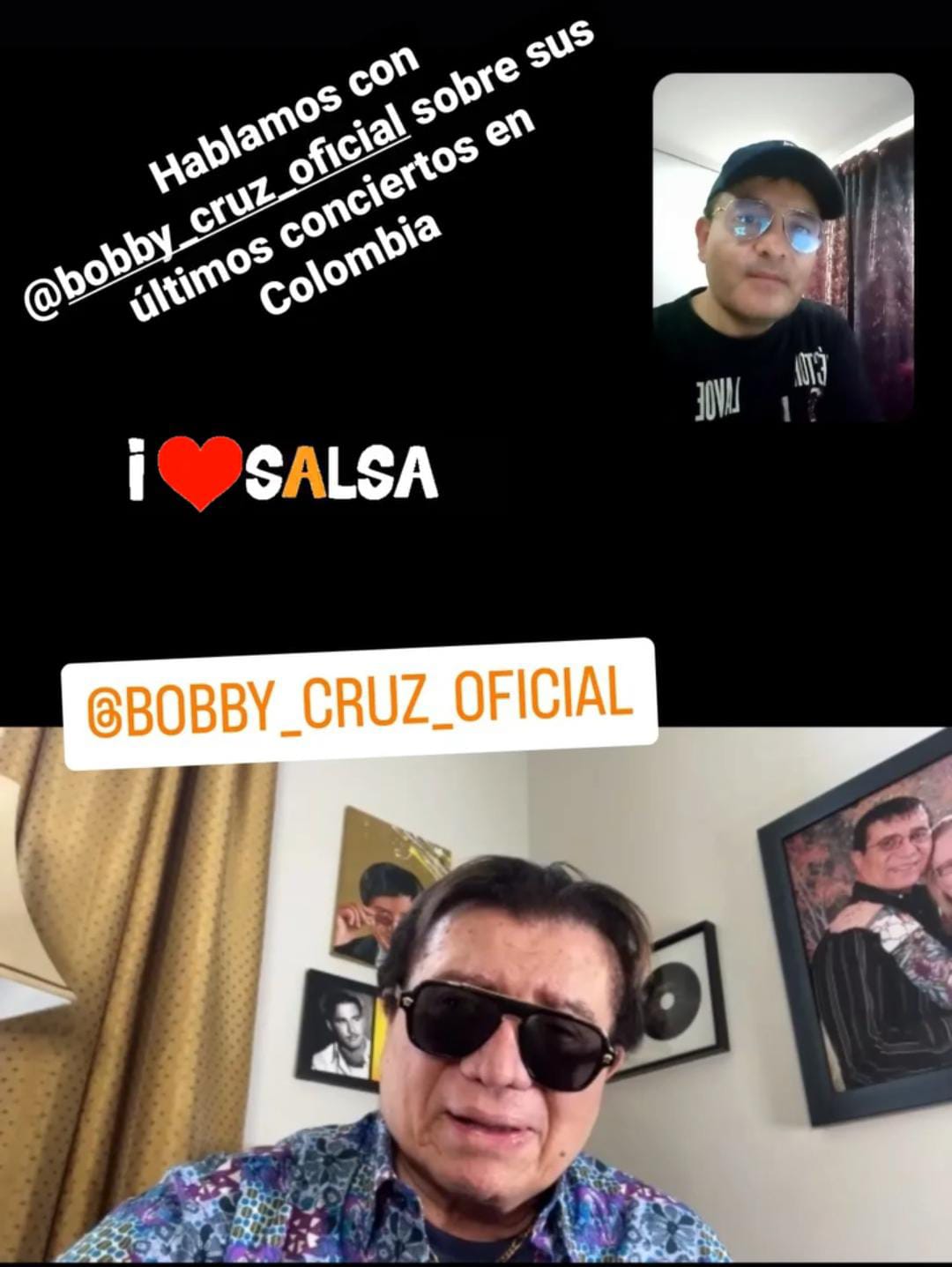 Con más de 30 artistas el salsero Bobby Cruz se despide de Bogotá