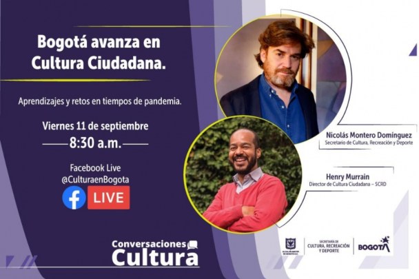 Conversatorio alas de distancia de la Secretaría de Cultura