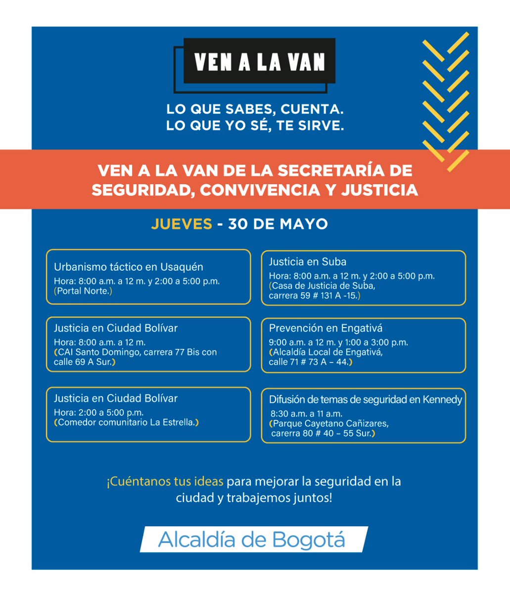 Ven a la Van Seguridad