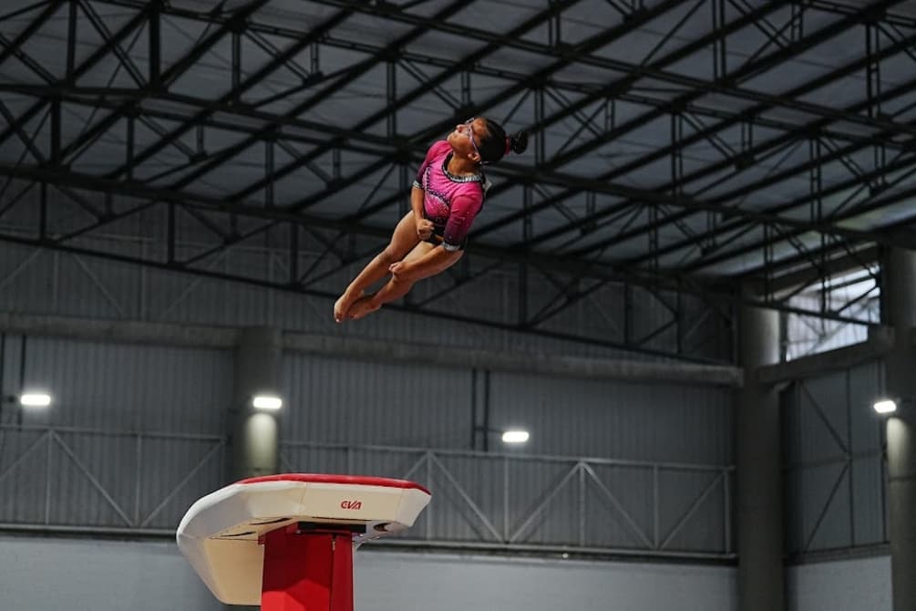 Dayanna Benítez del Equipo Bogotá legado en la gimnasia lleno de amor 2