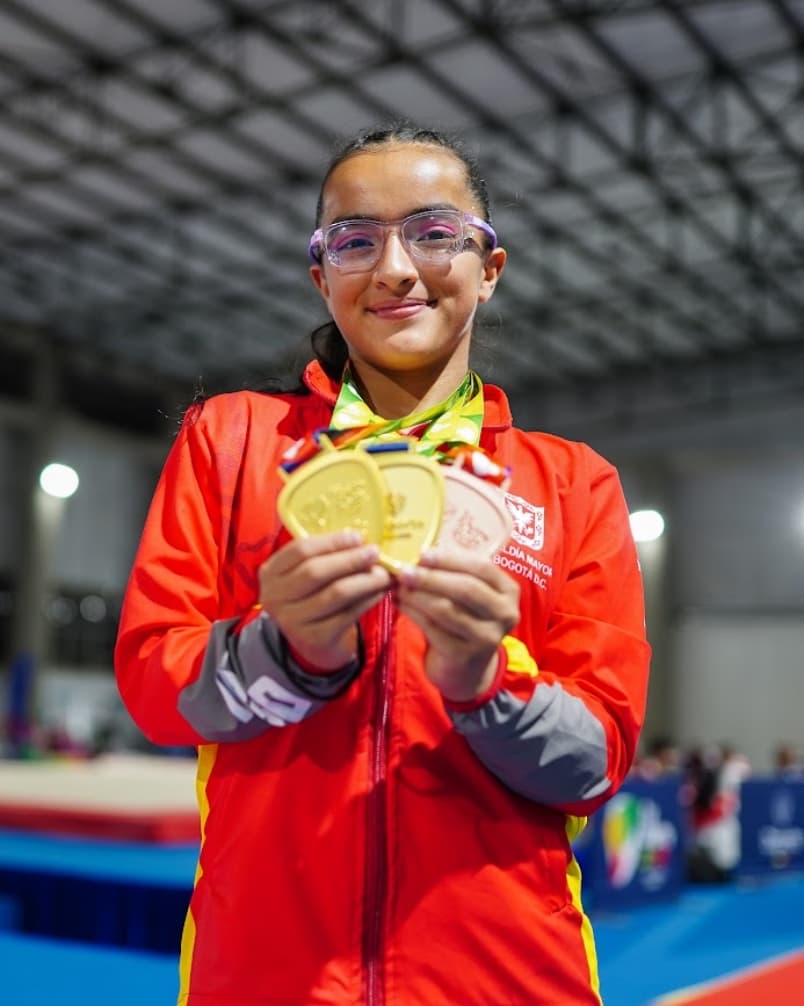 Dayanna Benítez del Equipo Bogotá legado en la gimnasia lleno de amor 3