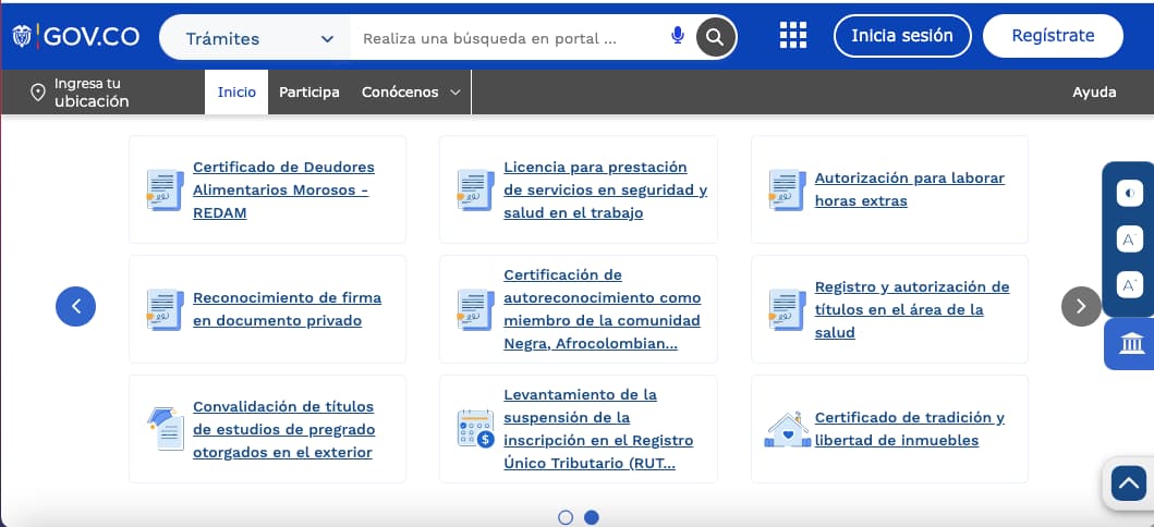 Descargar certificado REDAM Registro Deudores Alimentarios en Bogotá I