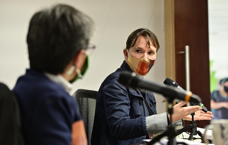 Alcaldesa lideró una nueva jornada de DesapachAndo desde la Secretaría de Ambiente - Foto: Comunicaciones Alcaldía Bogotá