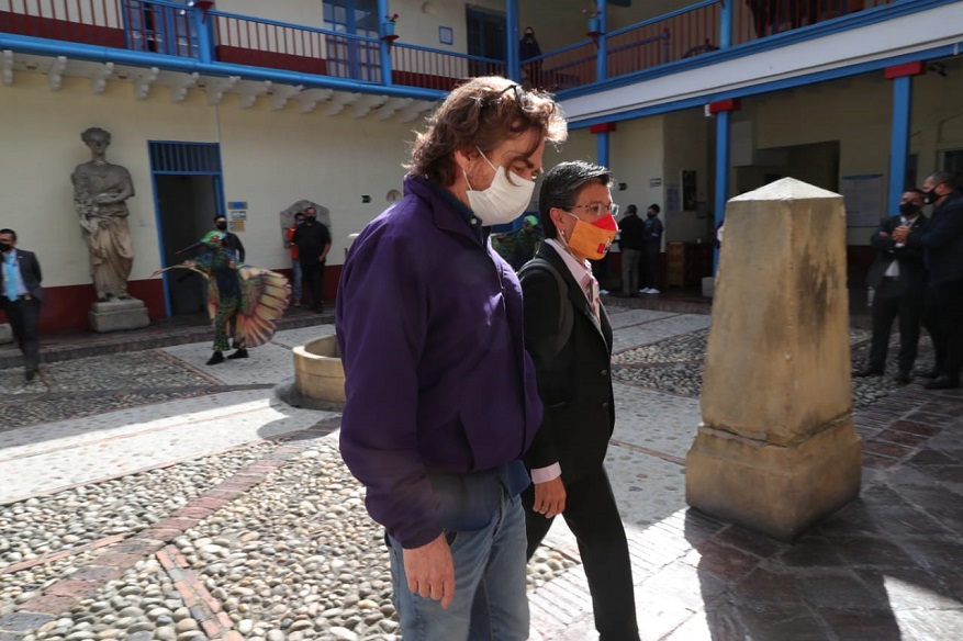 Alcaldesa Claudia López adelantó una nueva jornada de #DespachAndo desde la Secretaría de Cultura