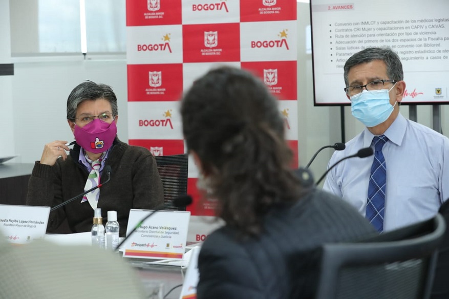 Nueva jornada de #DespachAndo en la Secretaría de Seguridad - Foto: Comunicaciones Alcaldía Bogotá