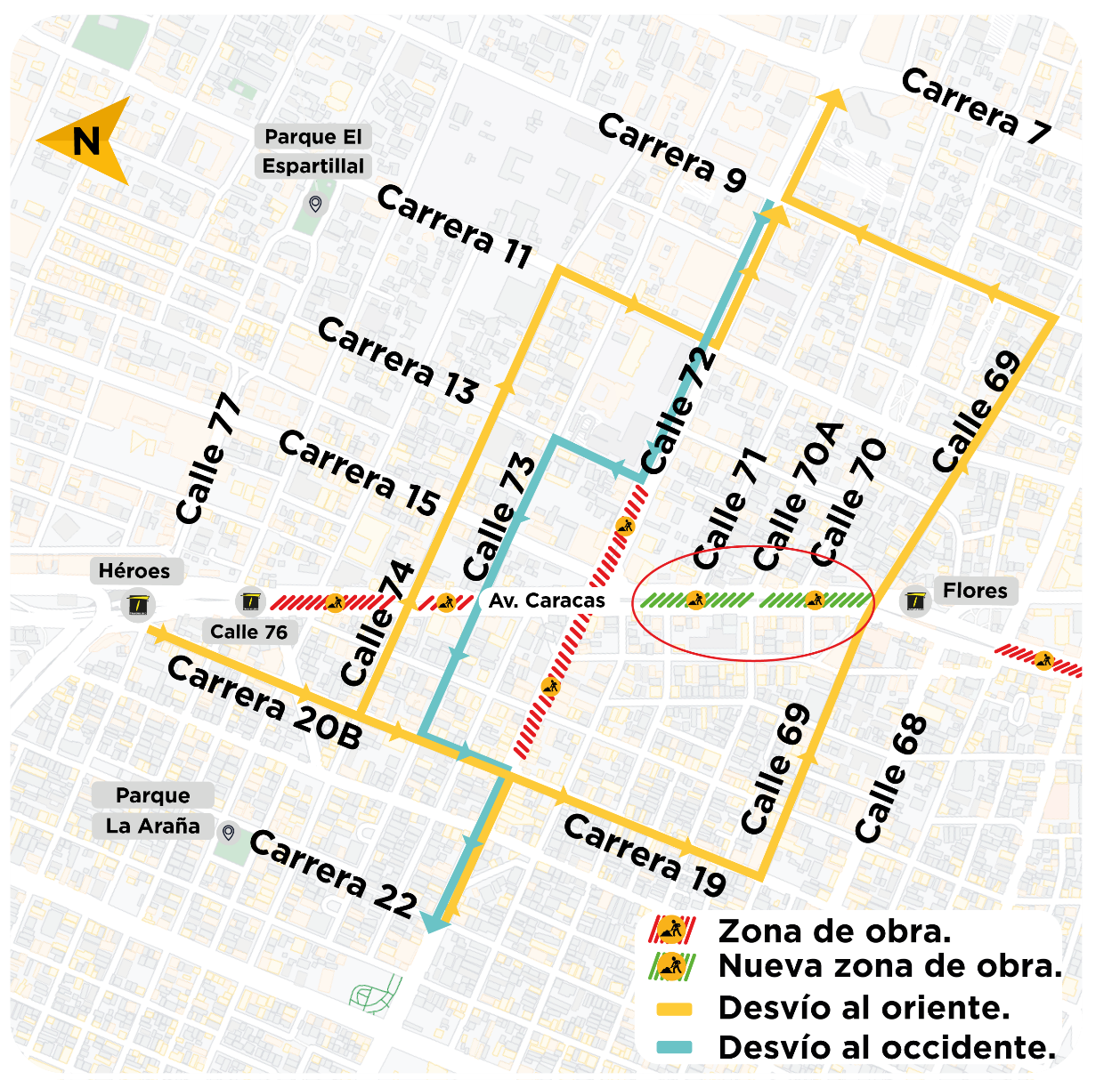 Metro Bogotá cimentación, pilotaje y construcción viaducto calle 72