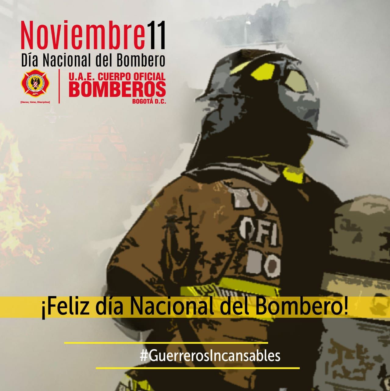 Día Nacional del Bombero