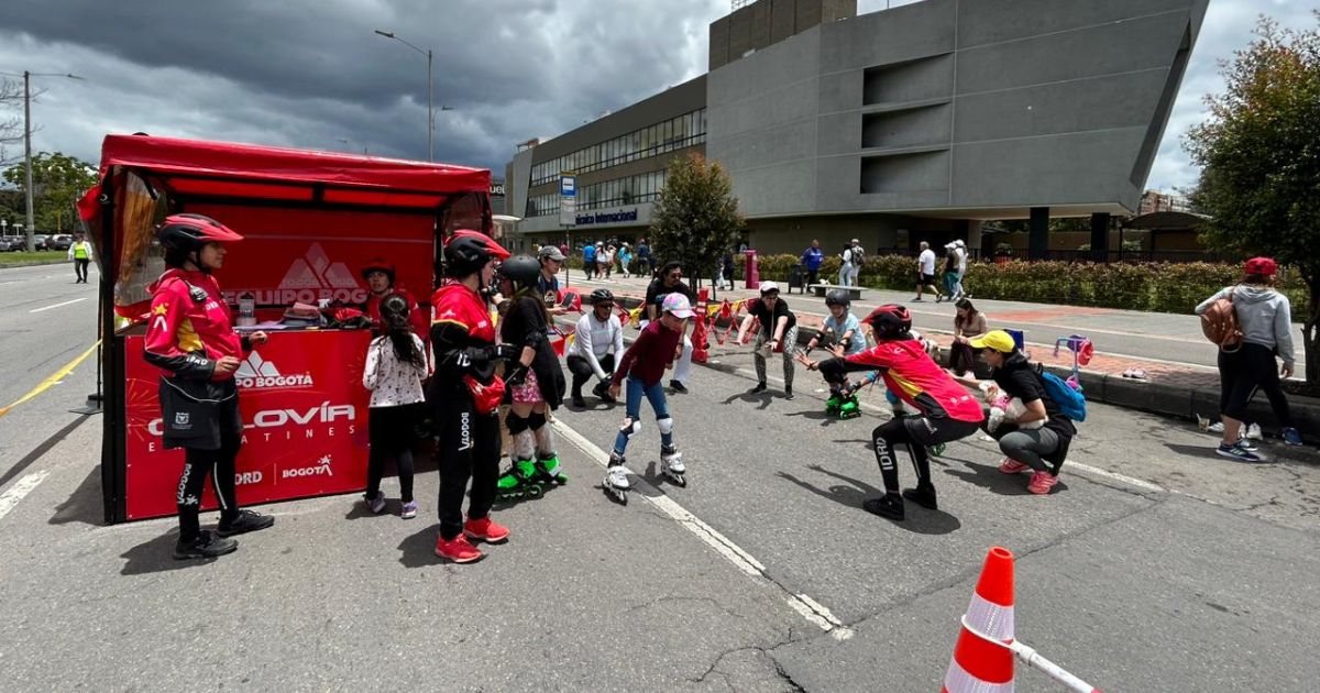 Ciclovía en patines IDRD