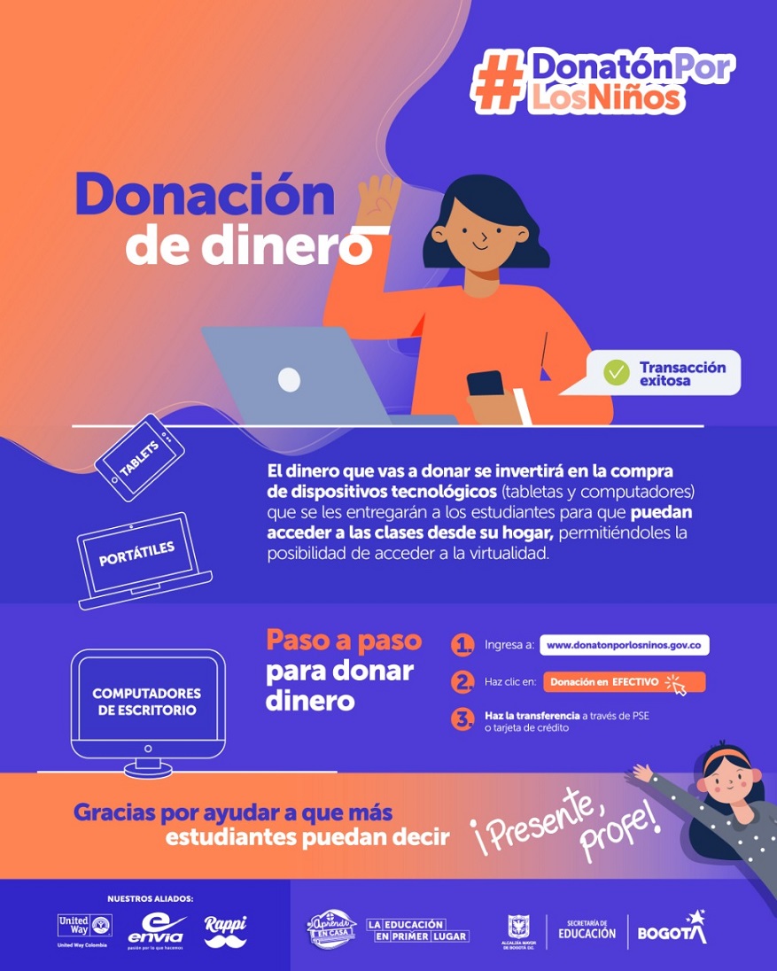 Donación en dinero