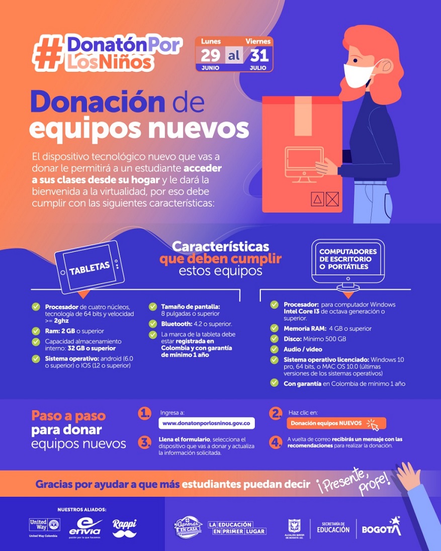 Todavía puedes unirte a la #DonatónPorLosNiños