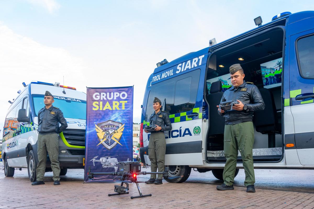 Drones para la Policía.