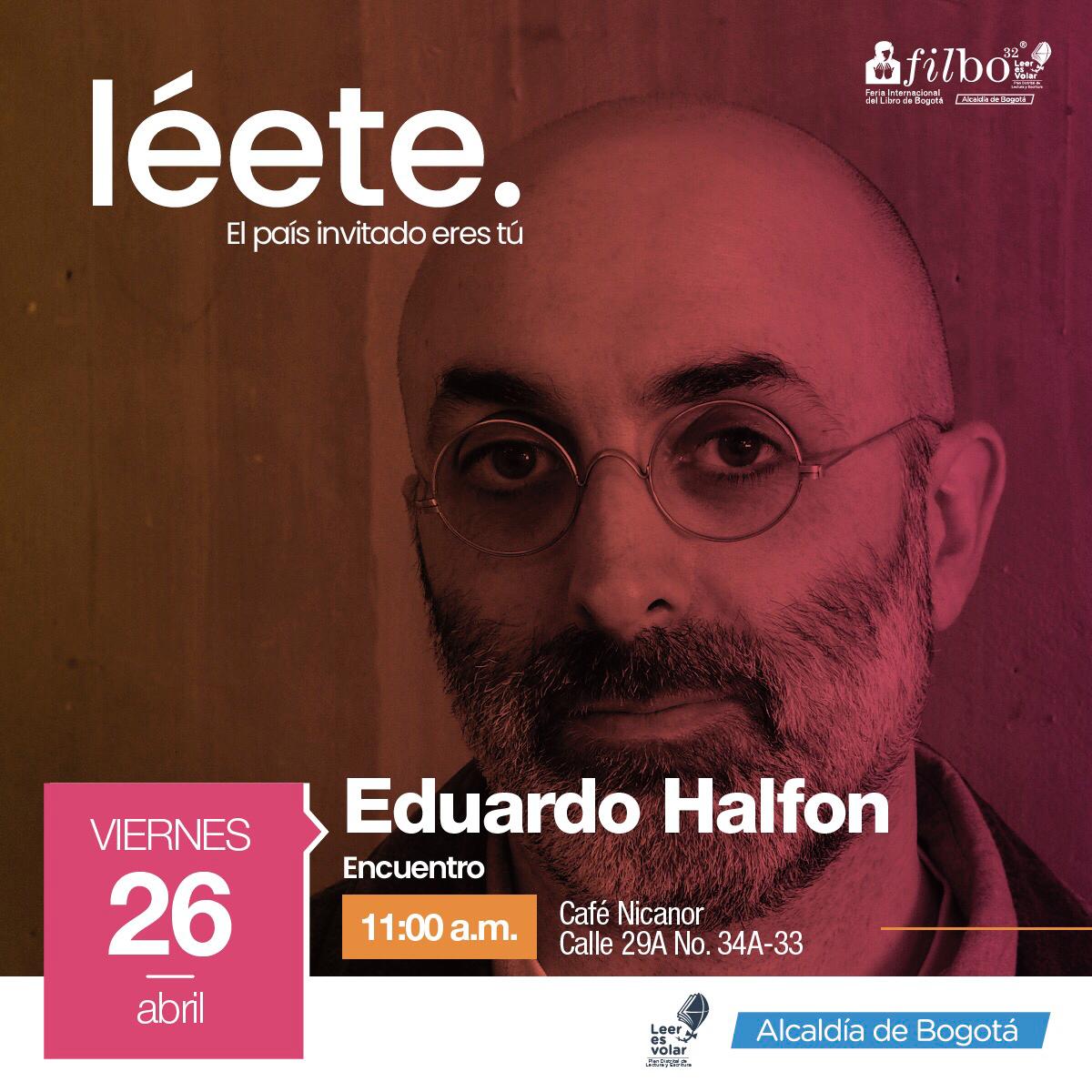 Feria del Libro - Eduardo Halfon