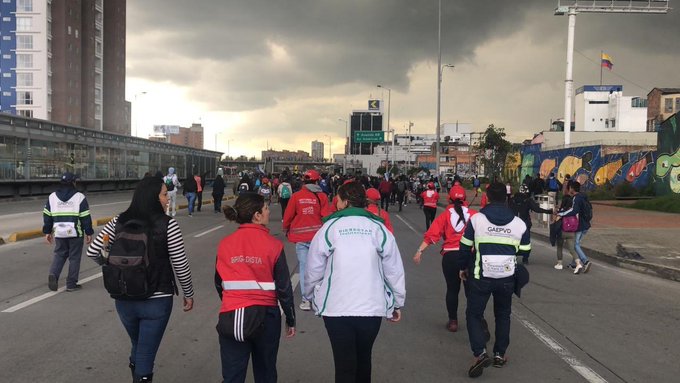 Marcha de estudiantes el jueves 24 de octubre