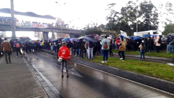 Marchas de estudiantes el jueves 24 de octubre