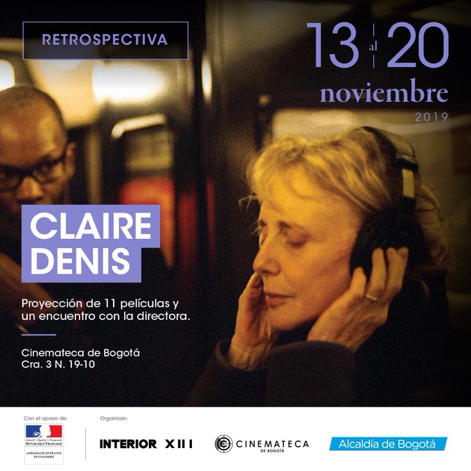 Retroséctiva Claire Denis