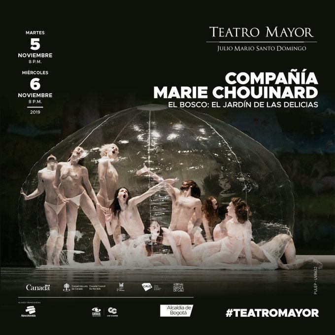 Marie Chouinard en el Teatro Mayor en Bogotá