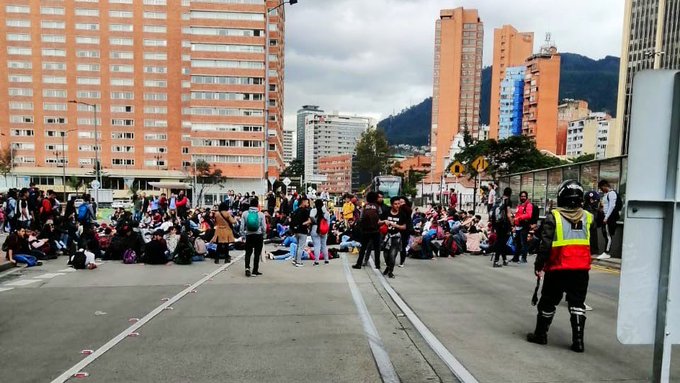 Marcha de estudiantes el martes 12 de noviembre 