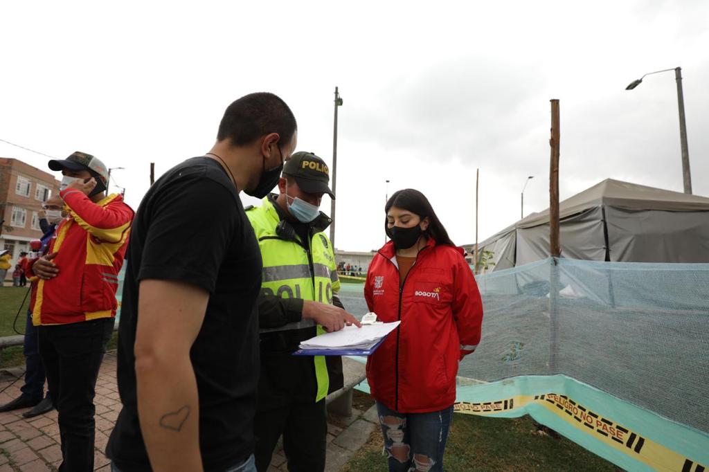 Los entornos de confianza son áreas donde la institucionalidad y la comunidad acuerdan acciones para mejorar - FOTO: Secretaría de Seguridad /Lina Rozo