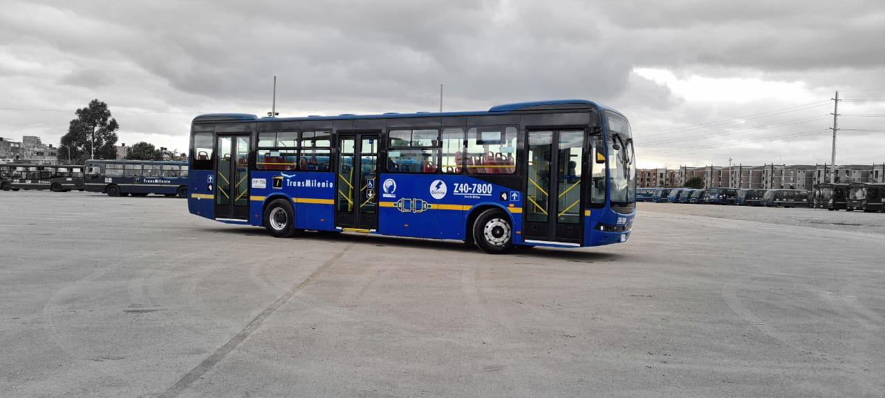 Buses eléctricos de TransMilenio 