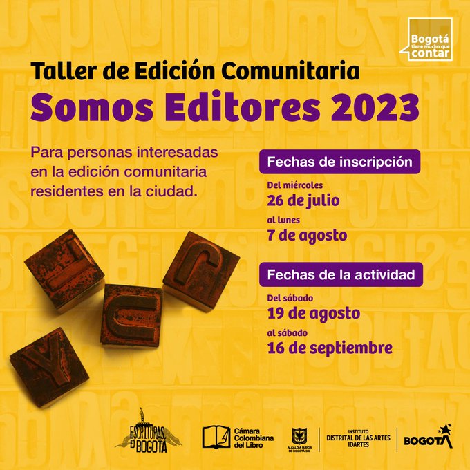 Taller de edición comunitaria 