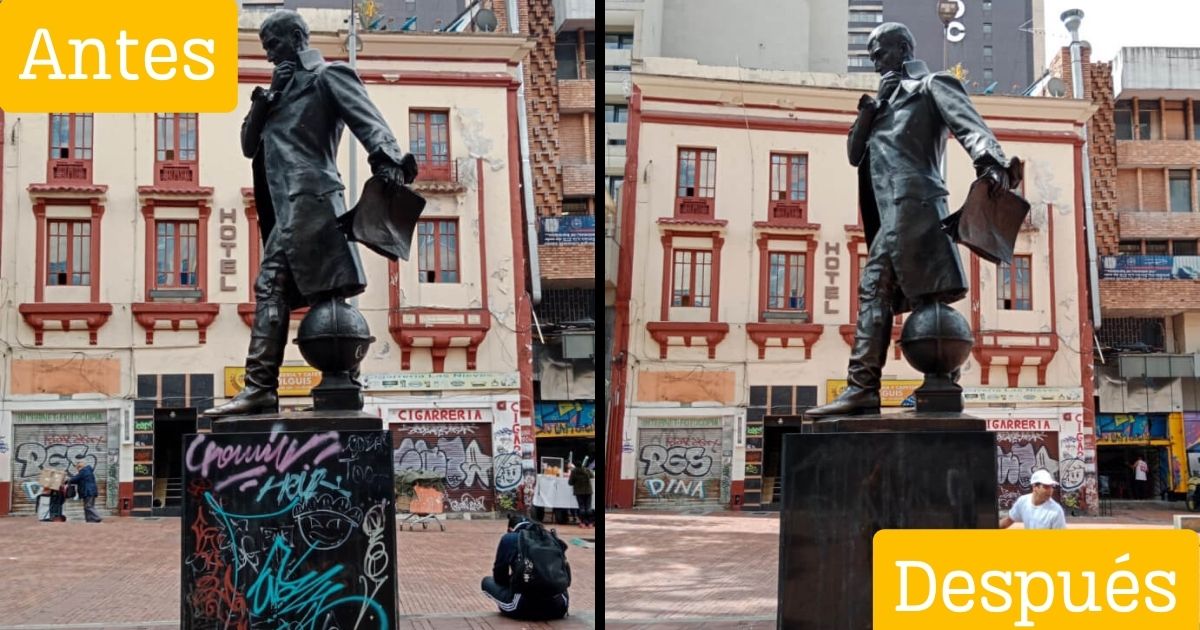 Escultura Francisco José de Caldas