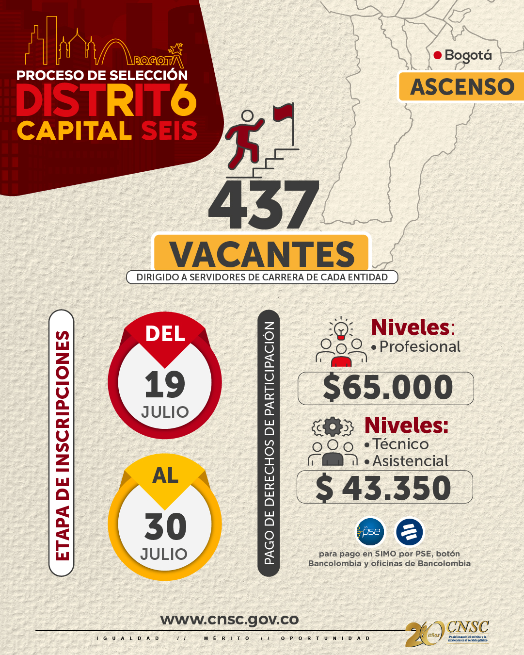 Proceso de selección Distrito Capital 6