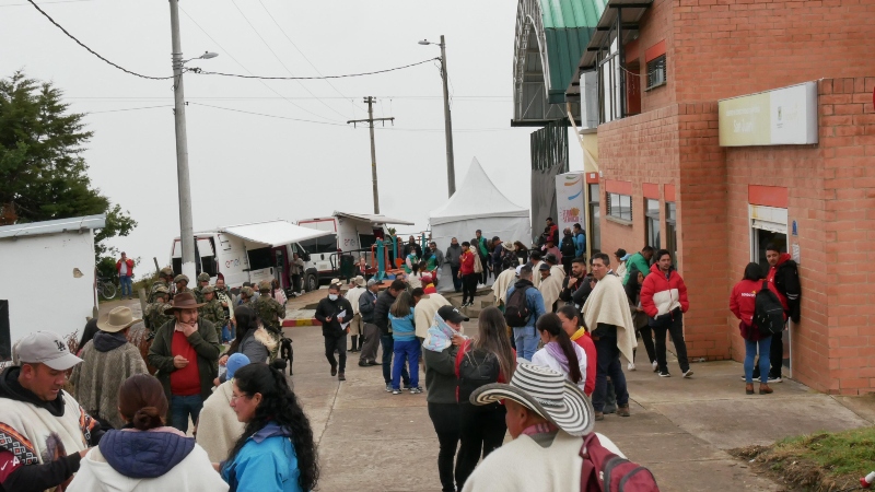 Se desarrolló con éxito la Feria A Tu Servicio de localidad de Sumapaz - Foto: Secretaría General