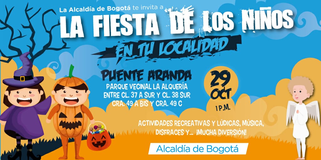 Fiesta de los niños en Puente Aranda