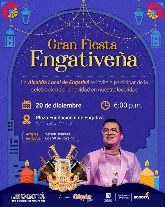 Gran fiesta Engativá