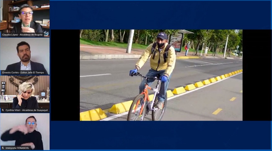 Bogotá's bike lane 