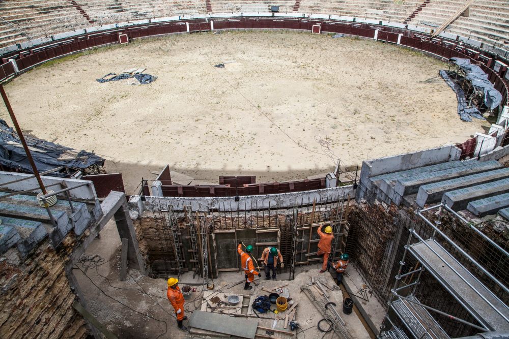 Intervención del IDPC en la Plaza de Toros