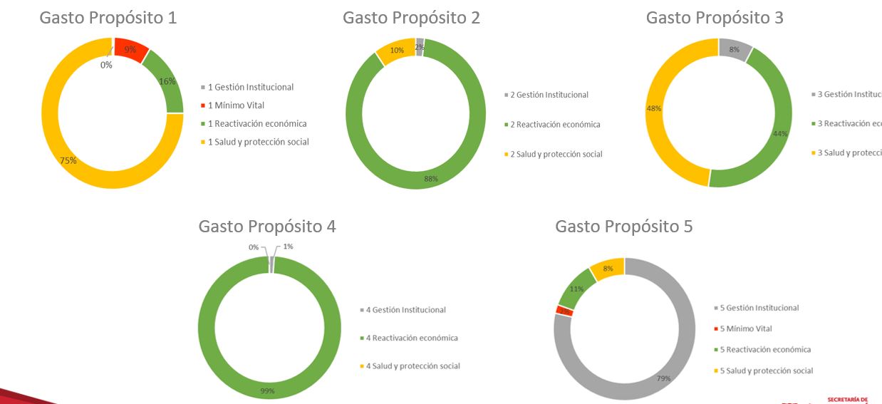 Gasto por propósito