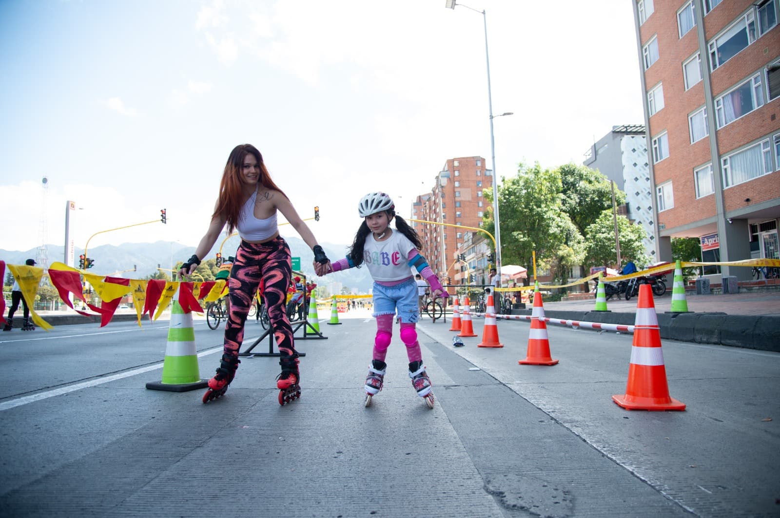 Ciclovías en patines 