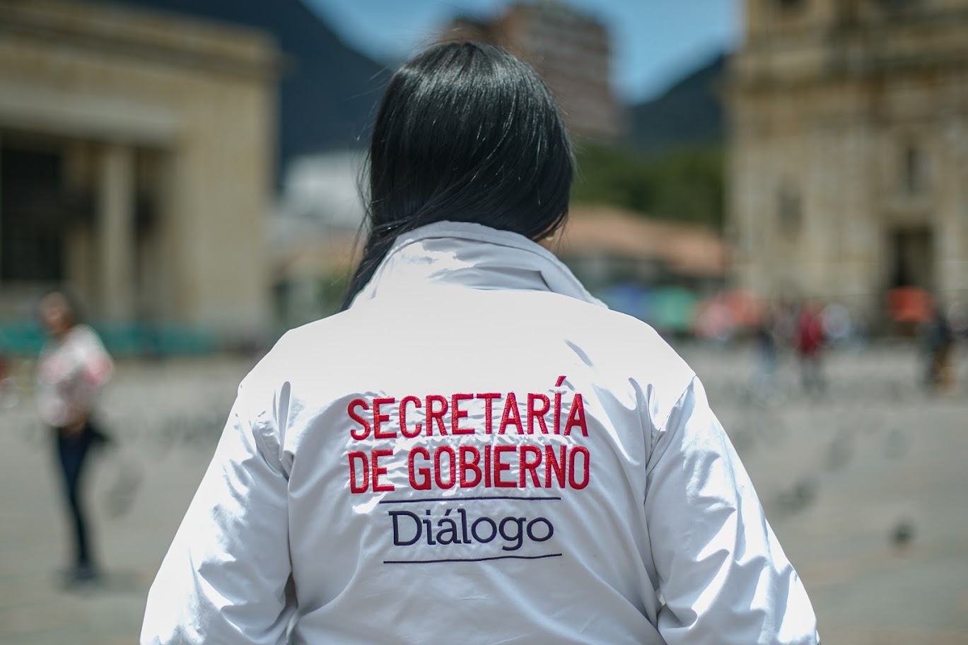 Lina Rey, Gestora de Diálogo - Foto: Alcaldía Bogotá