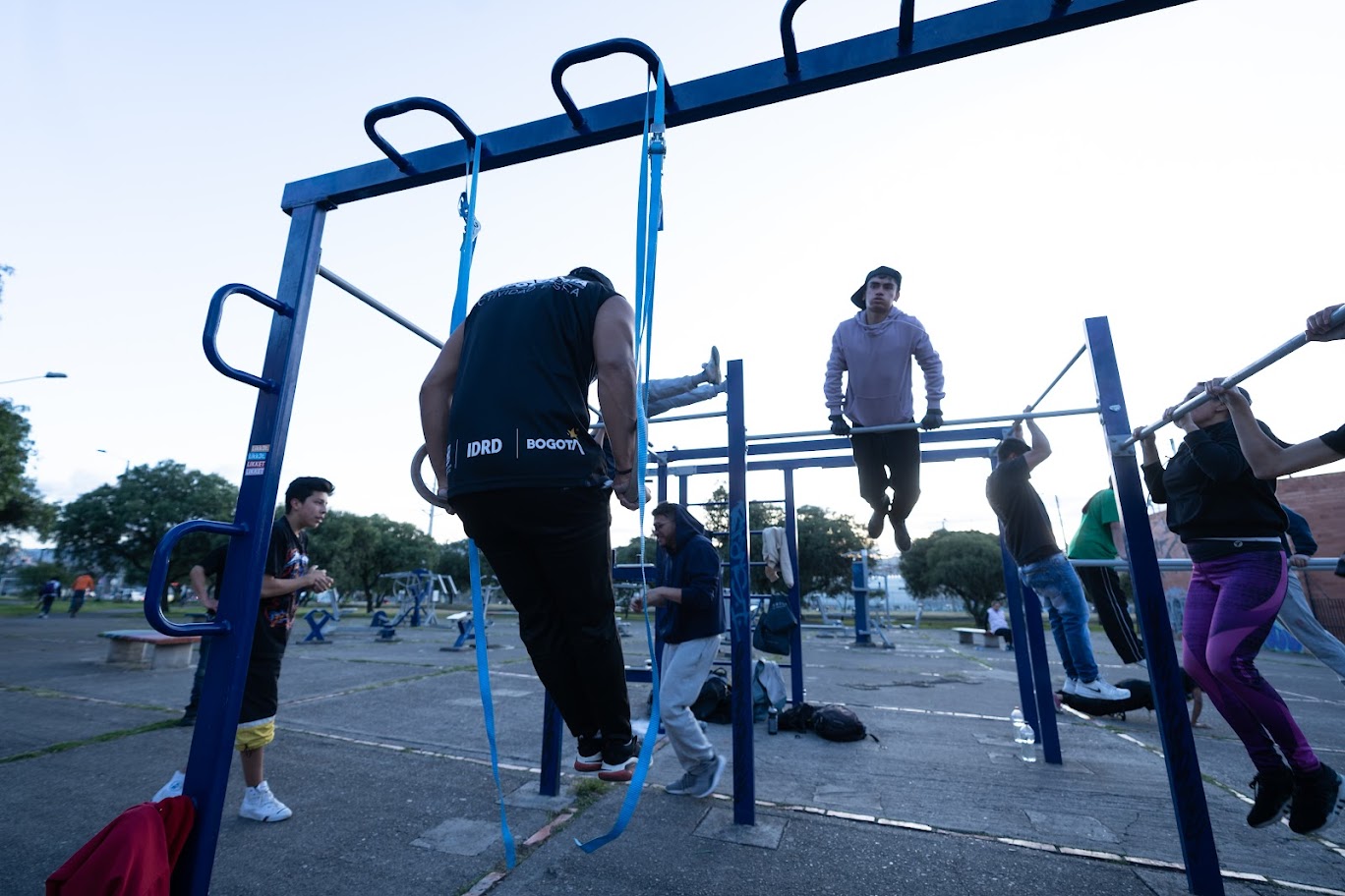 Gimnasios al parque