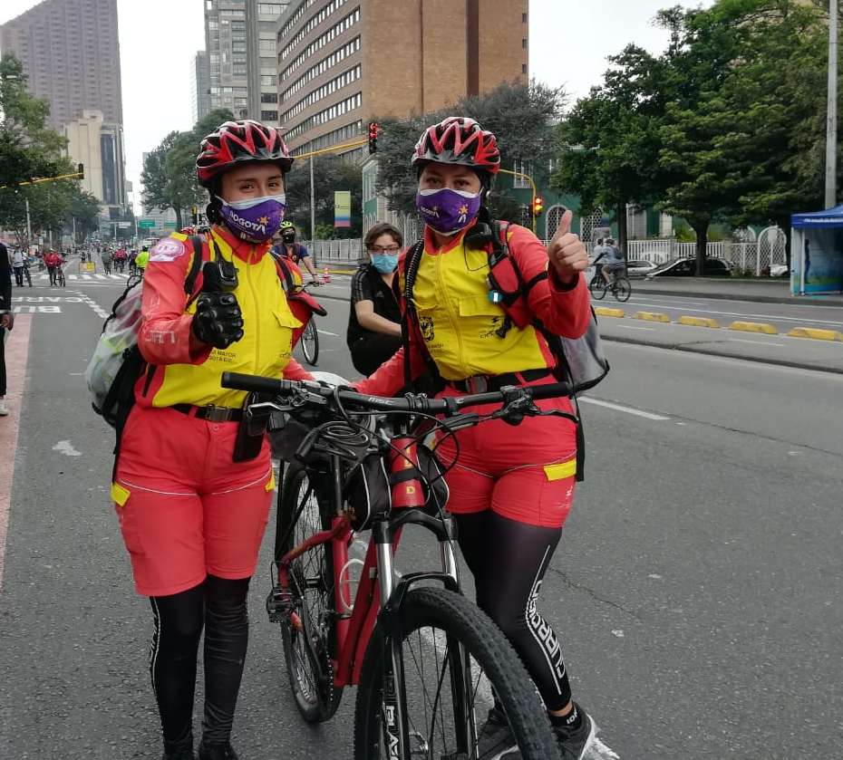 Guardianes de ciclovia