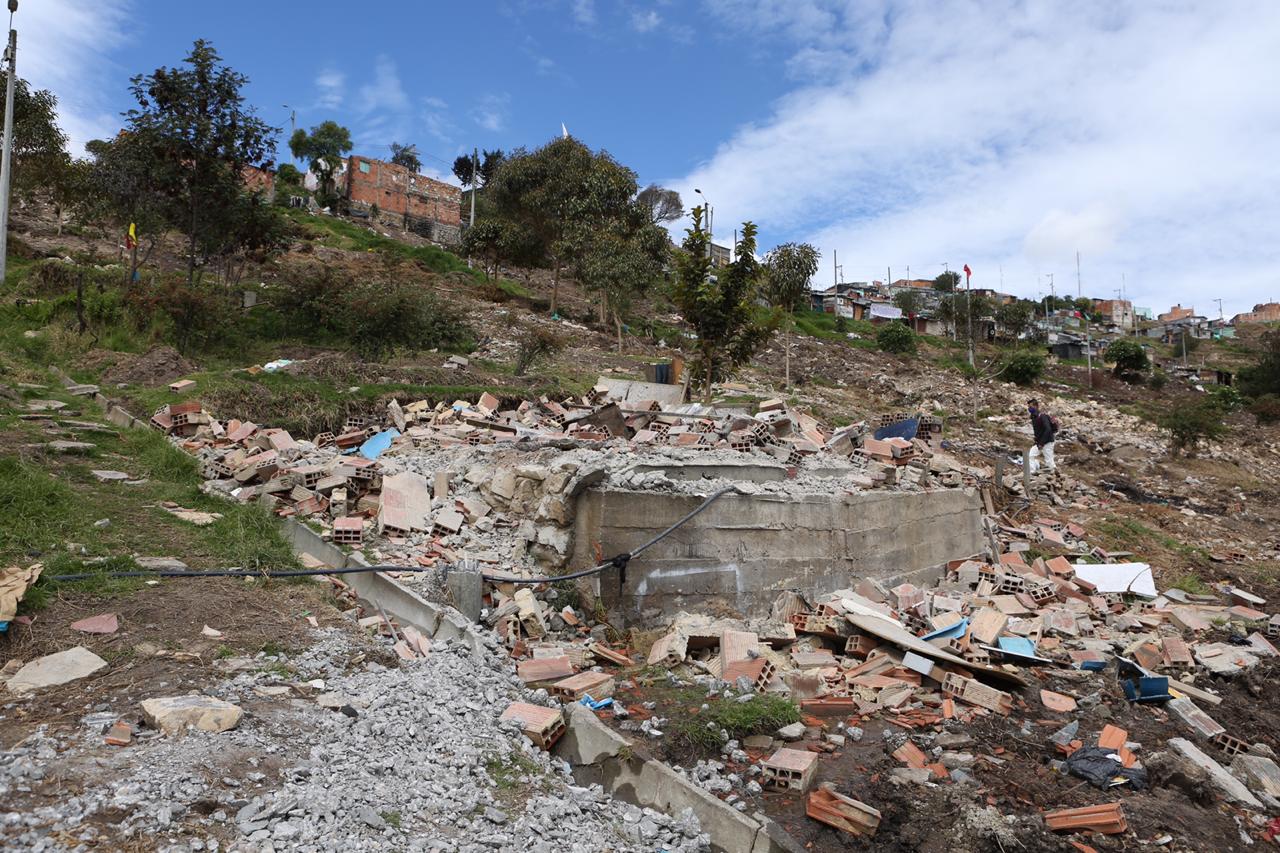 Distrito protege familias asentadas en Altos de La Estancia - FOTO: Prensa Secretaría de Gobierno