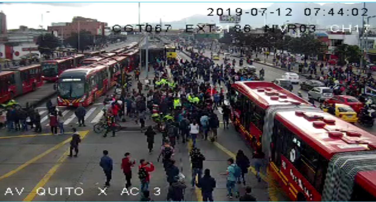 Manifestaciones por la NQS en Bogotá